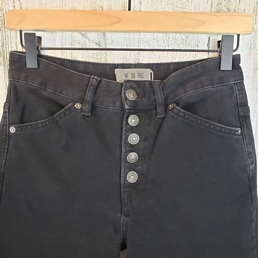 We the Free Frayed Hem Jeans Sz 25